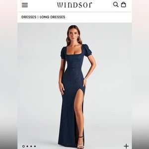 Brand new Windsor Sophie Glitter Knit Mermaid Dress